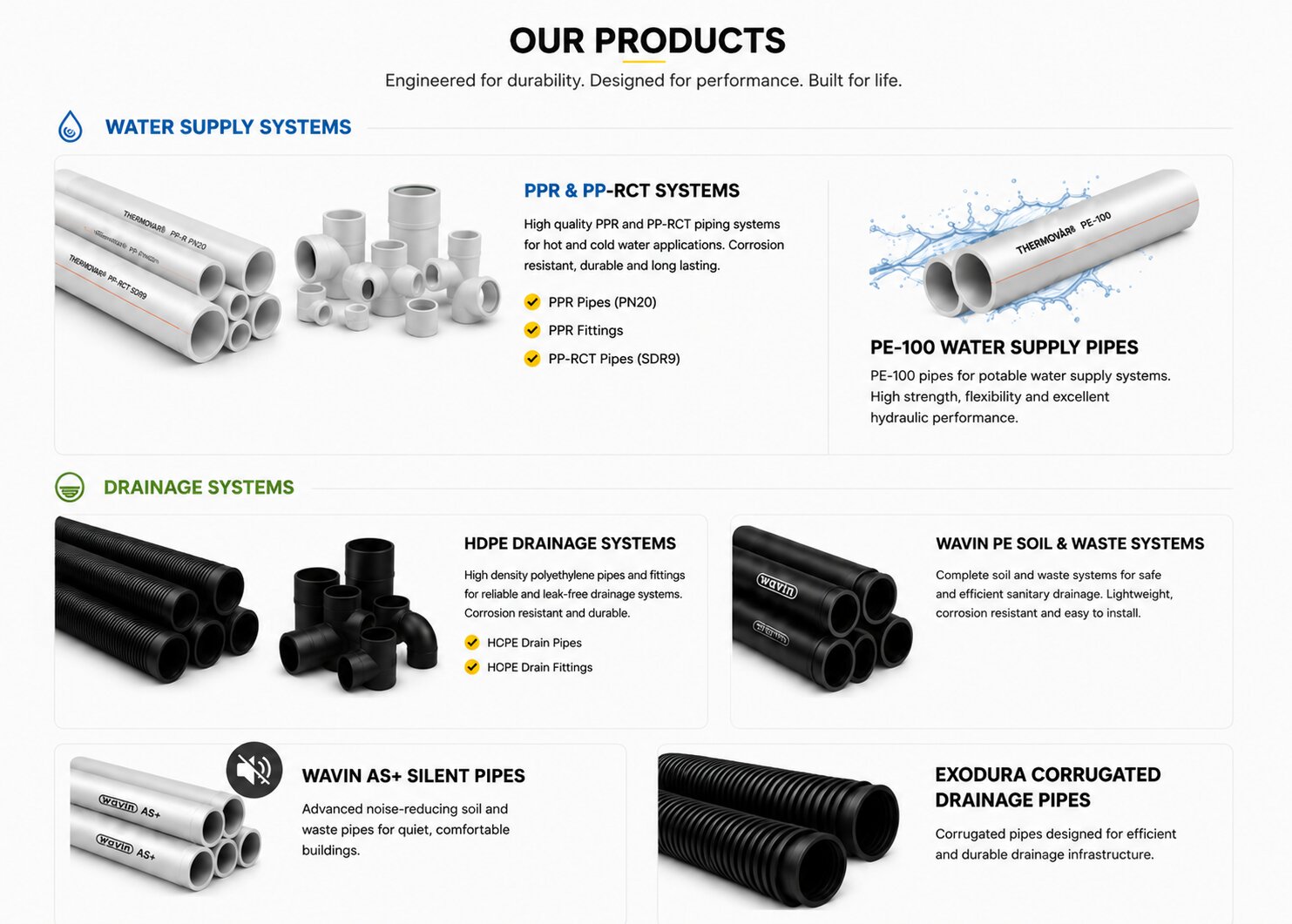 our product