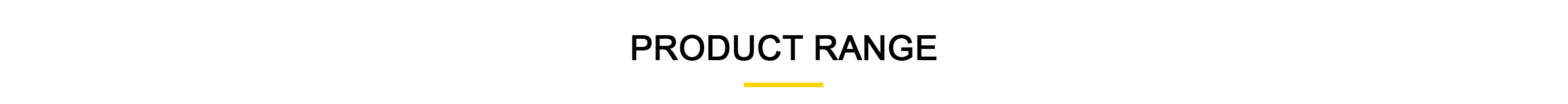 product range